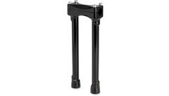 BILTWELL Murdock Handlebar Risers - 12" - Black