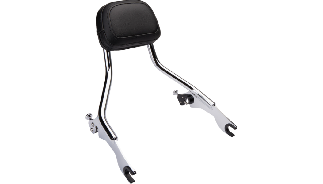 Cobra USA Detachable Backrest - Chrome - Short - FLH/FLT