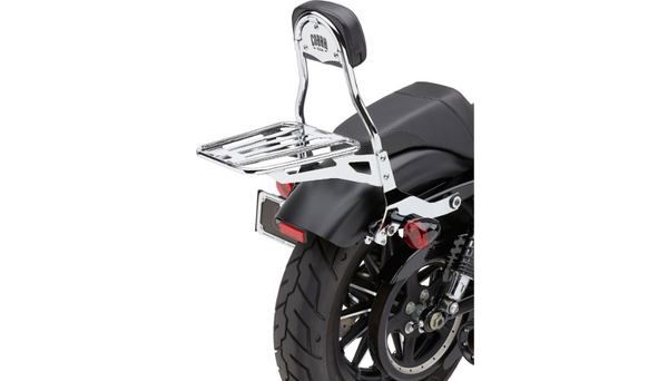 Cobra Detachable Backrest Kit - 14" - Chrome - XL