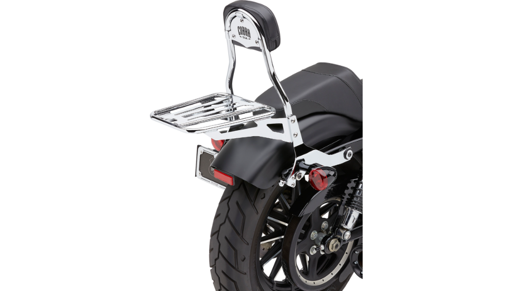 Cobra Detachable Backrest Kit - 14" - Chrome - XL
