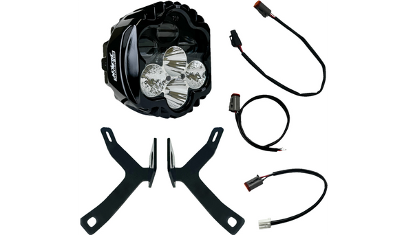 Custom Dynamics Headlight - Shark Demon - for Road Warrior Fairing