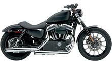 Cobra Slashcut Mufflers - Chrome - '04-'13 XL