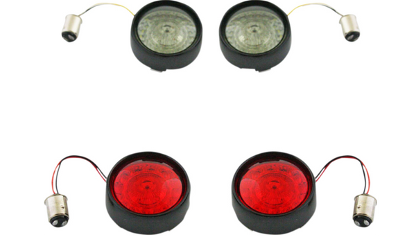 Custom Dynamics Full Bullet Turn Signal Conversion Kit - Black