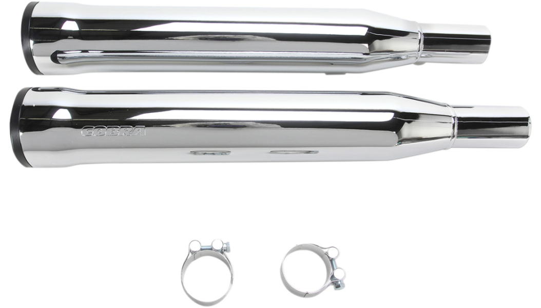 Cobra 3" RPT Mufflers for '07-'13 XL - Chrome