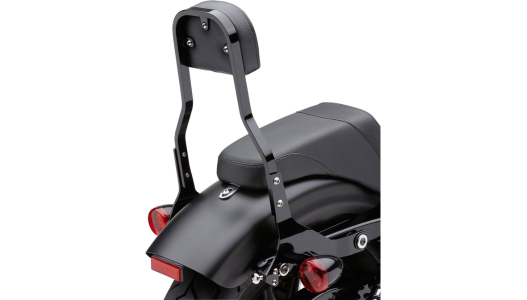 Cobra Detachable Backrest Kit - 14" - Black - Softail