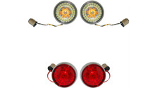 Custom Dynamics Full Bullet Turn Signal Conversion Kit - Chrome