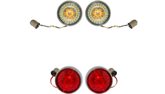 Custom Dynamics Full Bullet Turn Signal Conversion Kit - Chrome