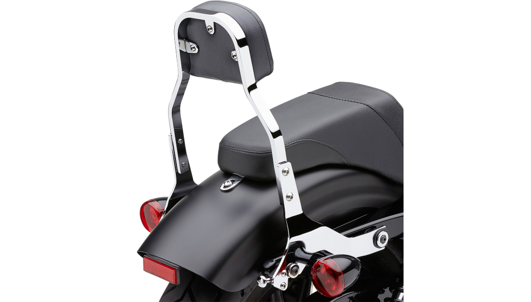Cobra Detachable Backrest Kit - 11" - Chrome - Softail
