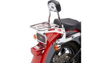 Cobra Detachable Backrest Kit - 14" (Round) - Chrome - Softail