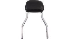 Cobra  Detachable Backrest Kit - 14" (Round) - Chrome - Dyna