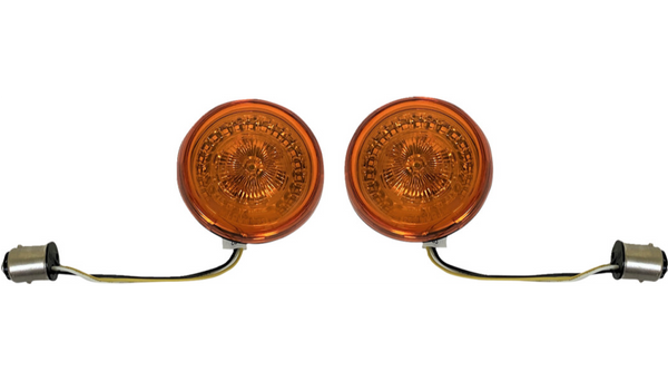 Custom Dynamics ProBEAM® Front Halo Turn Signal - Amber Lens