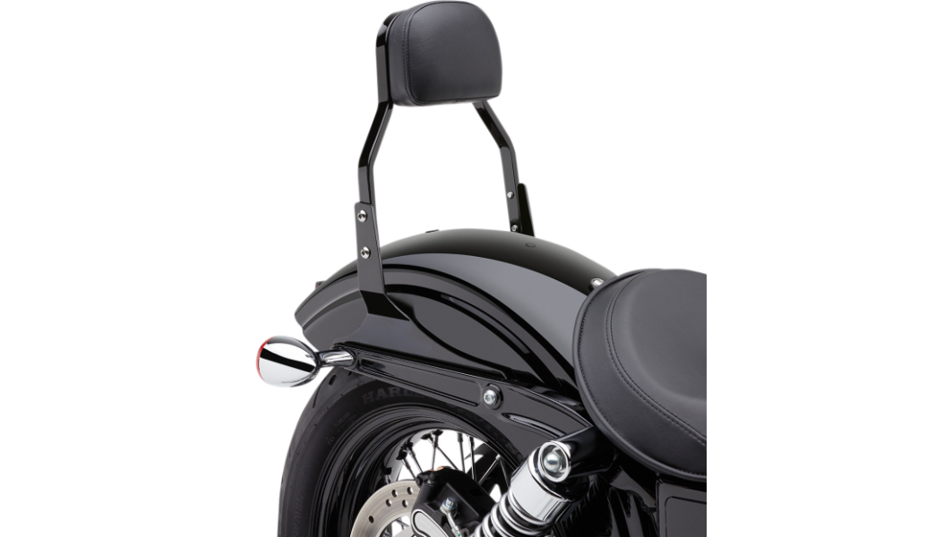 Cobra USA Mini Sissy Bar - Black - Softail