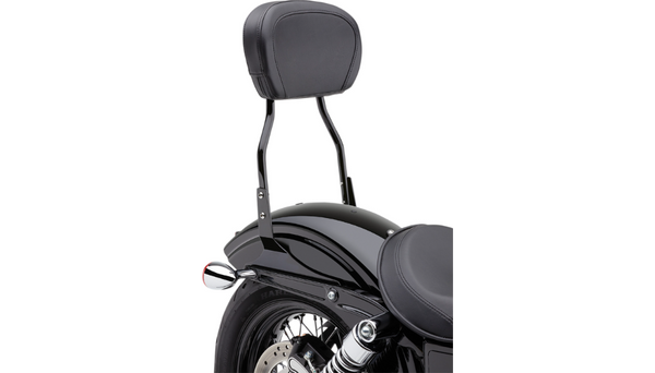 Cobra USA Round Sissy Bar - Short - Black - Sportster