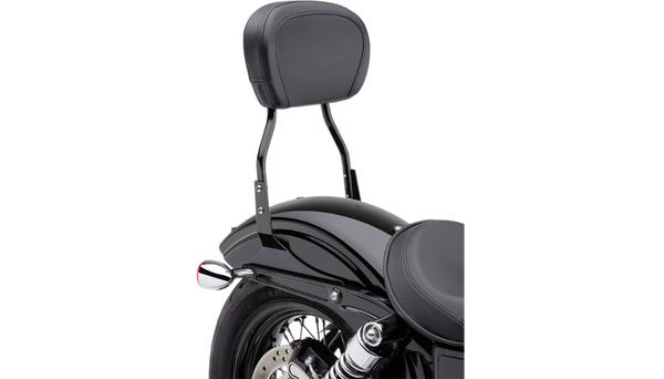 Cobra USA Round Sissy Bar - Standard - Black - Sportster