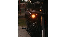 Custom Dynamics Genesis® 4 Solid Amber Front Turn Signal Insert - LED - 1157