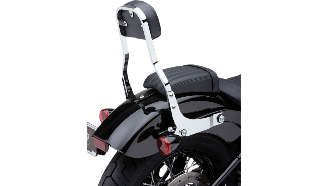 Cobra USA Detachable Backrest Kit - 14" - Chrome - Dyna
