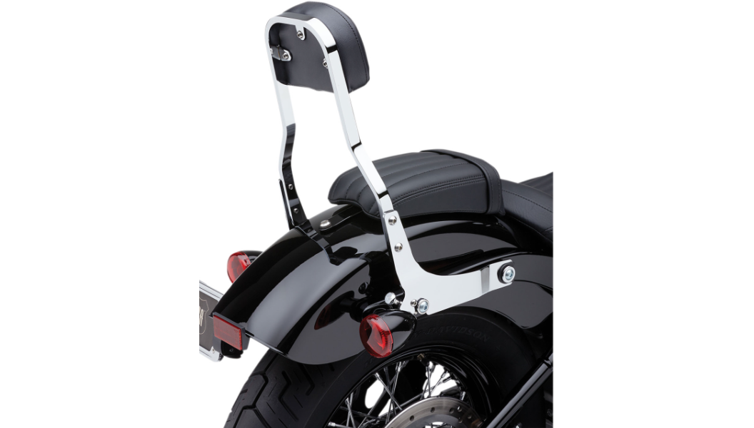 Cobra USA Detachable Backrest Kit - 14" - Chrome - Sportster