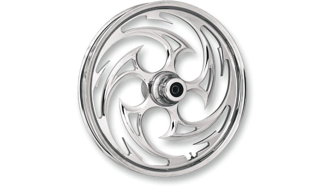 RC Components Wheel - Savage - Front - Single Disc/without ABS - Chrome - 21x2.15 - '00-'06 FXST/D