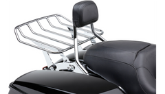 Cobra USA Detachable Backrest - Chrome - Short - FLH/FLT