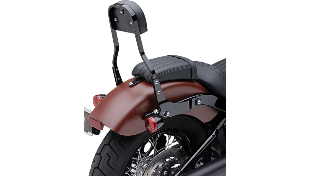 Cobra USA Detachable Backrest Kit - 14" - Black - Sportster