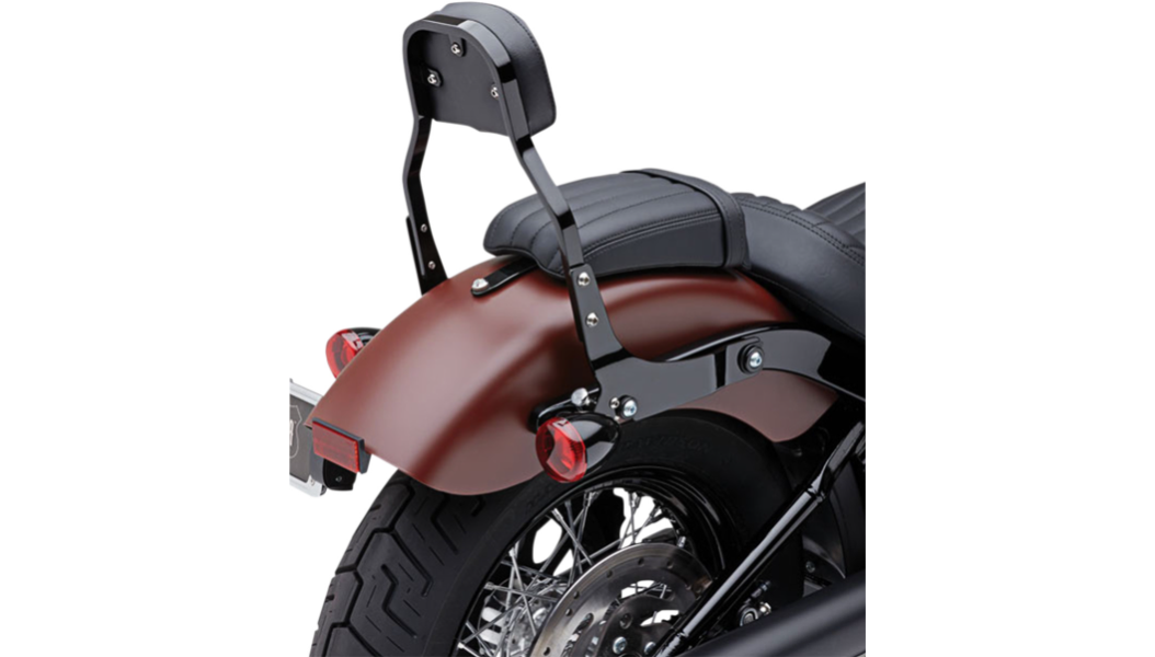 Cobra Detachable Backrest Kit - 11" - Black - Dyna