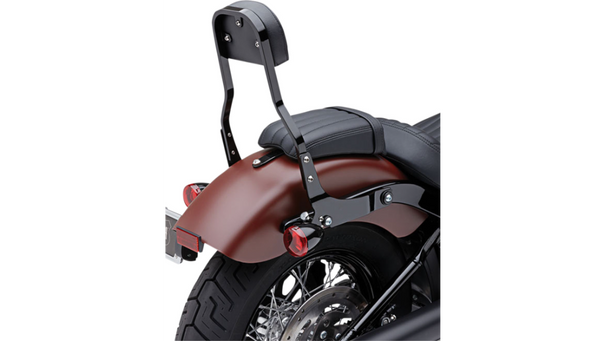 Cobra USA Detachable Backrest Kit - 14" - Black - Softail
