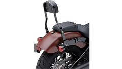 Cobra USA Detachable Backrest Kit - 14" - Black - Softail