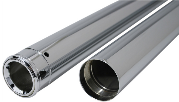 CUSTOM CYCLE ENGINEERING Fork Tubes - 39 mm - 31.50" - Ultra Chrome