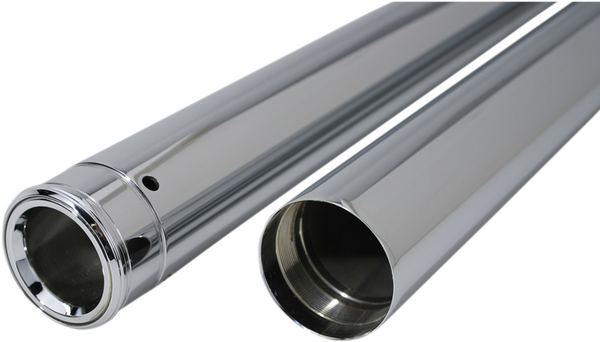 CUSTOM CYCLE ENGINEERING Fork Tubes - 39 mm - 33.50" - Ultra Chrome