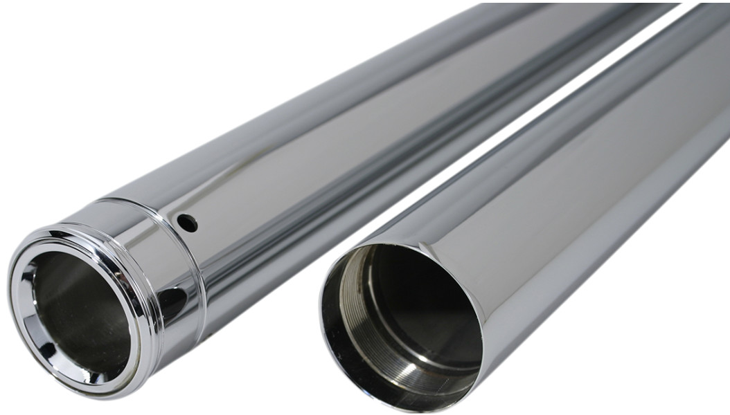 CUSTOM CYCLE ENGINEERING Fork Tubes - 39 mm - 26.25" - Ultra Chrome
