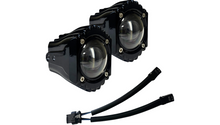 Custom Dynamics Shark Demon® High Performance LED Fog Lights - White/Clear - Harley-Davidson®