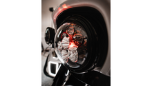 Custom Dynamics Shark Demon® 7” Round LED Headlight with Color Changing Backlight