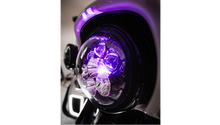 Custom Dynamics Shark Demon® 7” Round LED Headlight with Color Changing Backlight