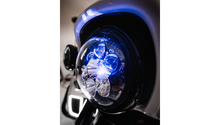 Custom Dynamics Shark Demon® 7” Round LED Headlight with Color Changing Backlight