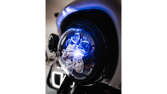 Custom Dynamics Shark Demon® 7” Round LED Headlight with Color Changing Backlight