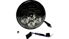 Custom Dynamics Shark Demon® 7” Round LED Headlight with Color Changing Backlight
