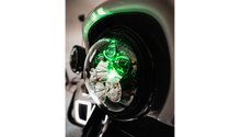 Custom Dynamics Shark Demon® 7” Round LED Headlight with Color Changing Backlight