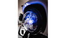 Custom Dynamics Shark Demon® 7” Round LED Headlight with Color Changing Backlight