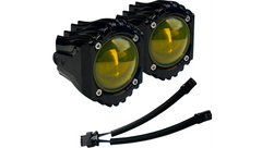 Custom Dynamics Shark Demon® High Performance LED Fog Lights - Selective Yellow - Harley-Davidson®