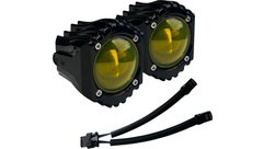 Custom Dynamics Shark Demon® High Performance LED Fog Lights - Selective Yellow - Harley-Davidson®