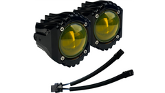 Custom Dynamics Shark Demon® High Performance LED Fog Lights  - Selective Yellow - Harley-Davidson®