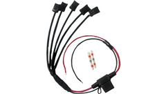 Custom Dynamics Shark Demon® Fog Light Wire Harness - Multi-Light 5-to-1