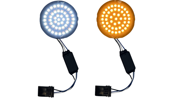 Custom Dynamics Genesis® 4 Front Turn Signals - Amber/White
