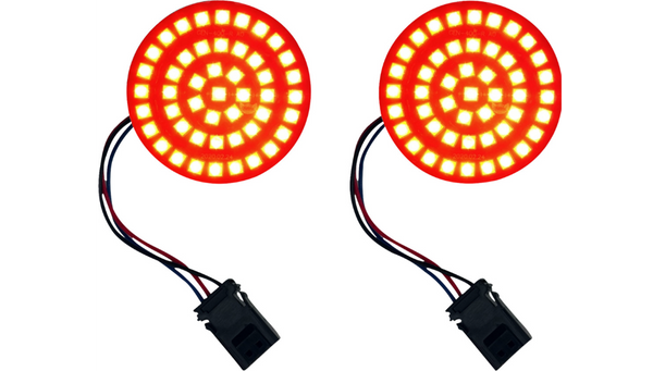 Custom Dynamics Genesis® 4 Front Turn Signals - Red