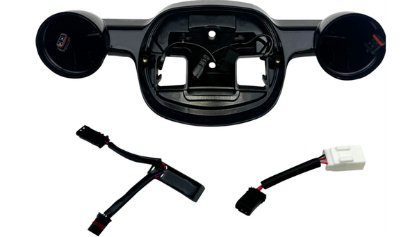 Custom Dynamics Taillight Baseplate - Black - '22-'25 FXRST/FXLRS