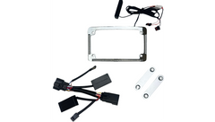 Custom Dynamics License Plate Frame - LED - Chrome