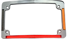 Custom Dynamics License Plate Frame - LED - Chrome