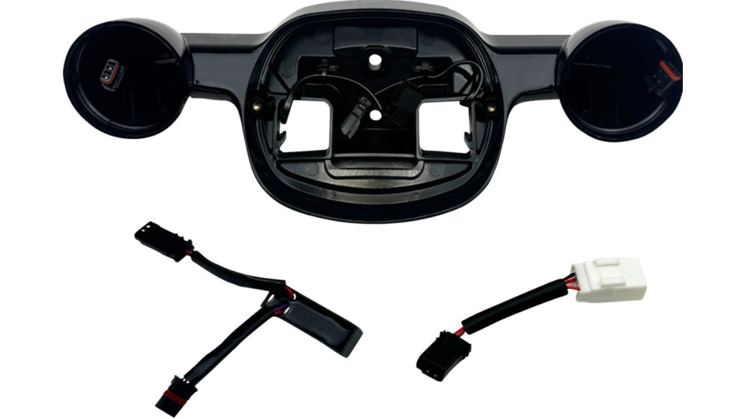 Custom Dynamics Taillight Baseplate - Black - '22-'25 FXRST/FXLRS