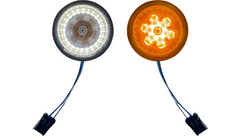 Custom Dynamics ProBeam® Front Turn Signal Inserts - LED - Smoke Lens