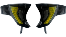 Custom Dynamics Shark Demon® Integrated Front Turn Signal Vents - Yellow Lens